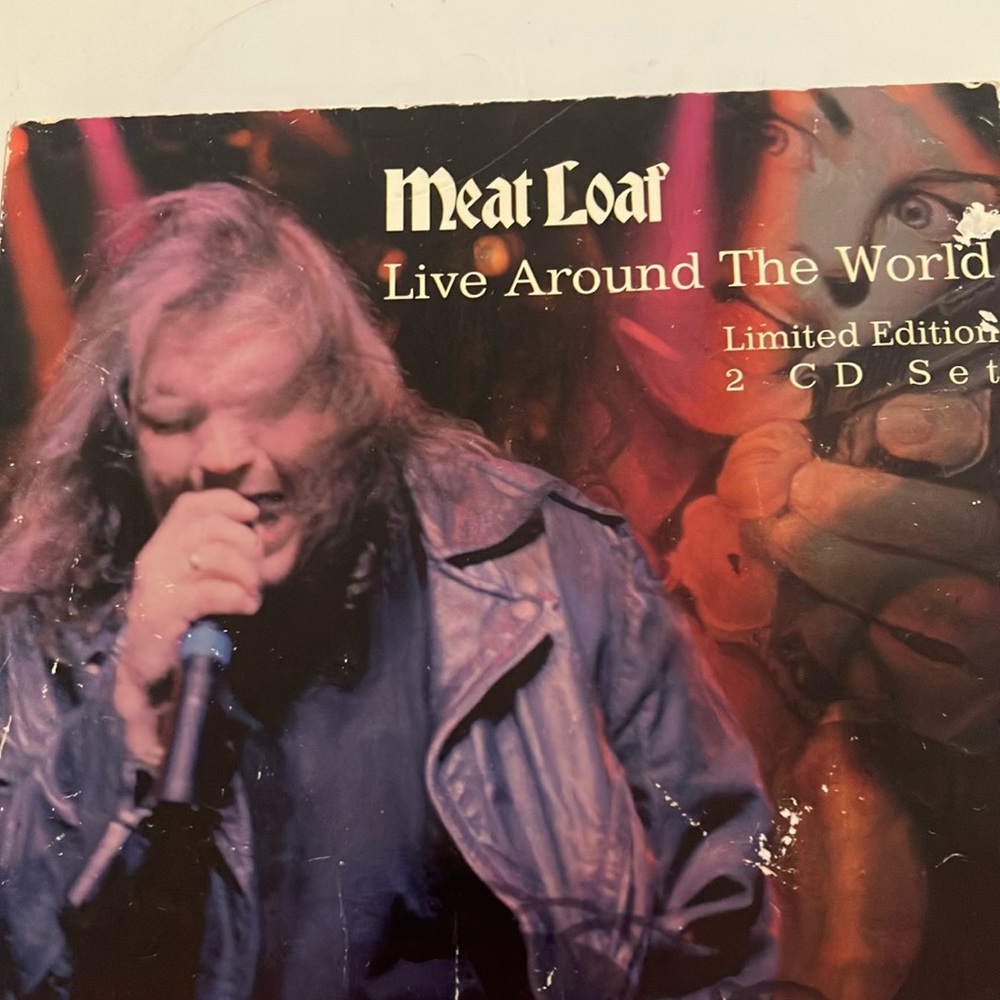 Meat loaf live around the world 2 cd set